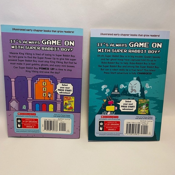 2 x Super Rabbit Boy Early Chapter Books - Picture 2 of 9